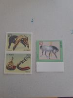 Jolis timbres japonais avec chevaux - Collection rare!