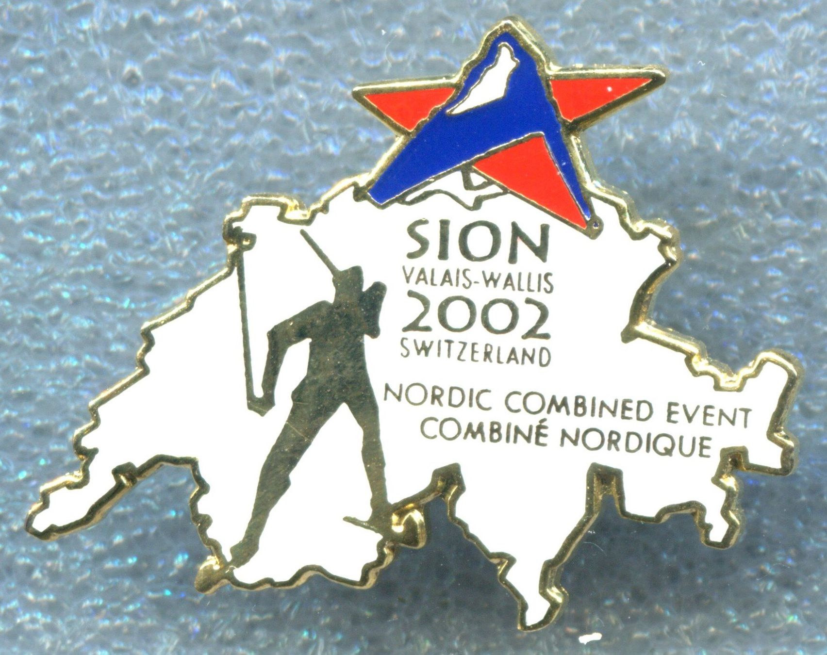 Placchette & Badge: SION 2002  Nordic Ski – Usato da Winterthur venduto da Sammleroase