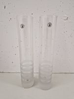 Auswanderungs-Sale bis 27.8.! 2x hohe Glasvasen