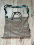 Sac à main GABS gris avec bandoulière état satisfaisant