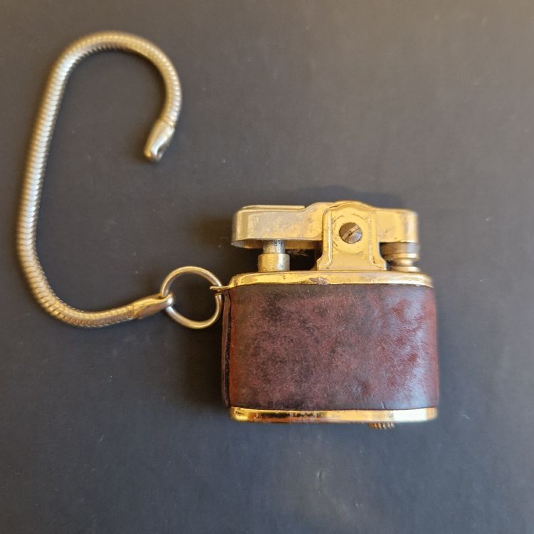 Retro Feuerzeug Messing - Winddichtes Trench Feuerzeug Mit Kette