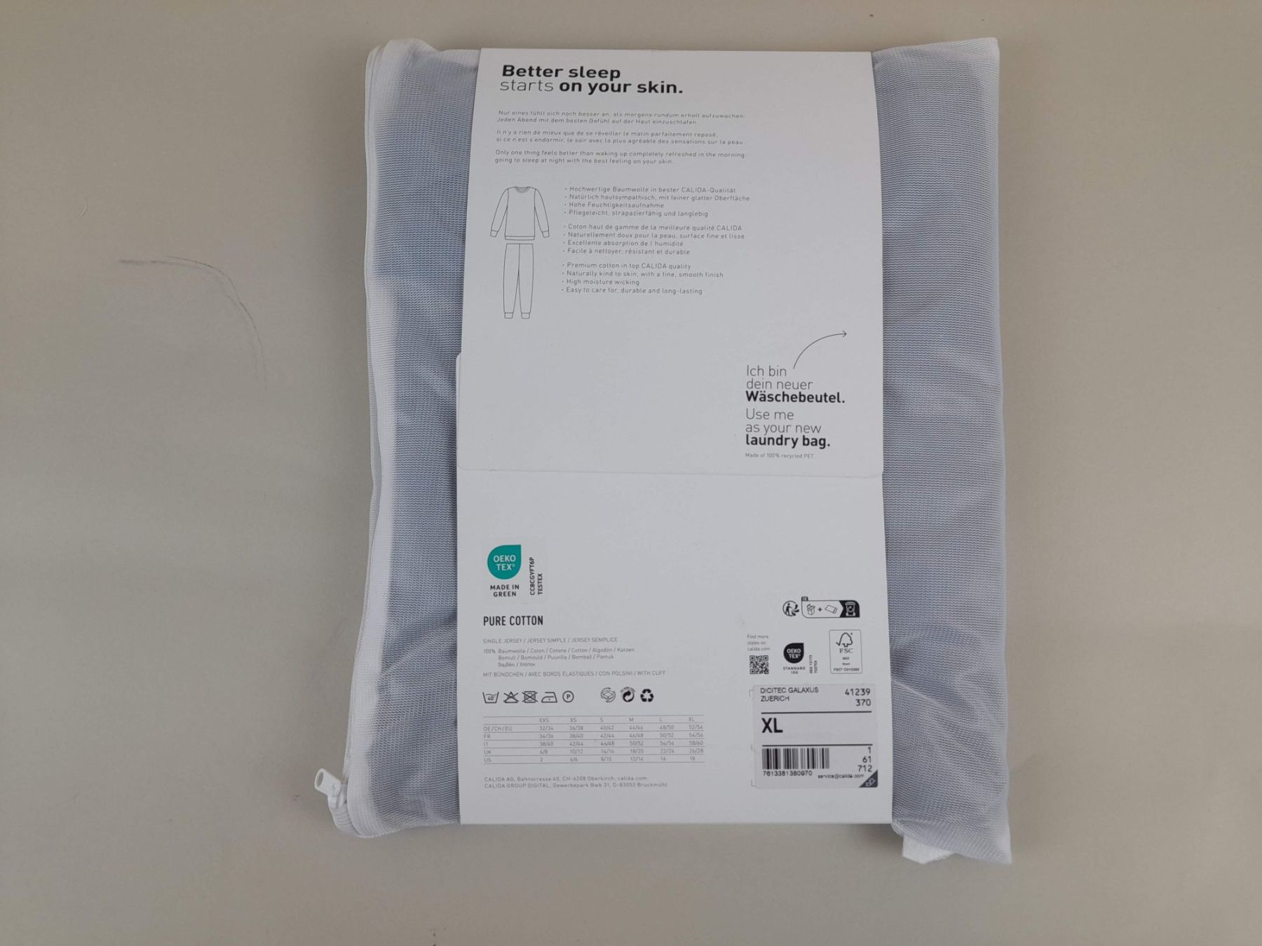 Calida Negligees & Pigiami: CALIDA Pyjama Grösse XL 52/54 – Nuovo (secondo la descrizione) da Liebefeld venduto da Restwert_Liebefeld 1