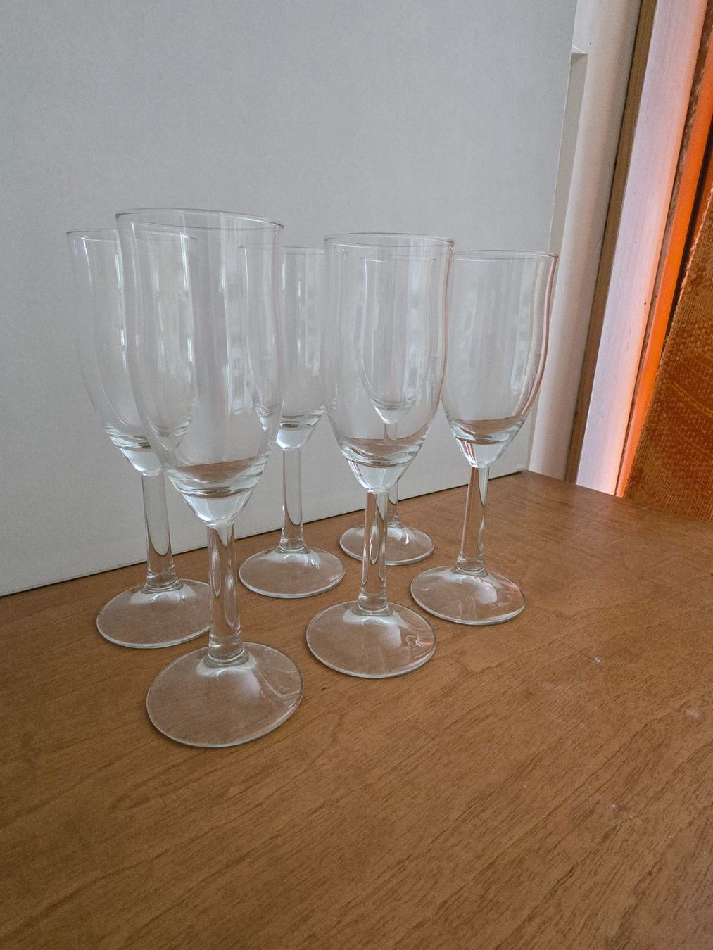 Bicchieri: 6er Set Sektgläser / Champagnergläser – Nuovo (secondo la descrizione) da Rorschacherberg venduto da Scharfeegge