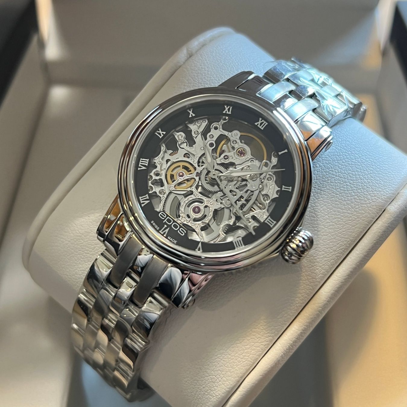Orologi: Epos Skeleton Emotion Full Set 4390.155.20.25.30 – Nuovo (secondo la descrizione) da Carouge GE venduto da Watchaser 8