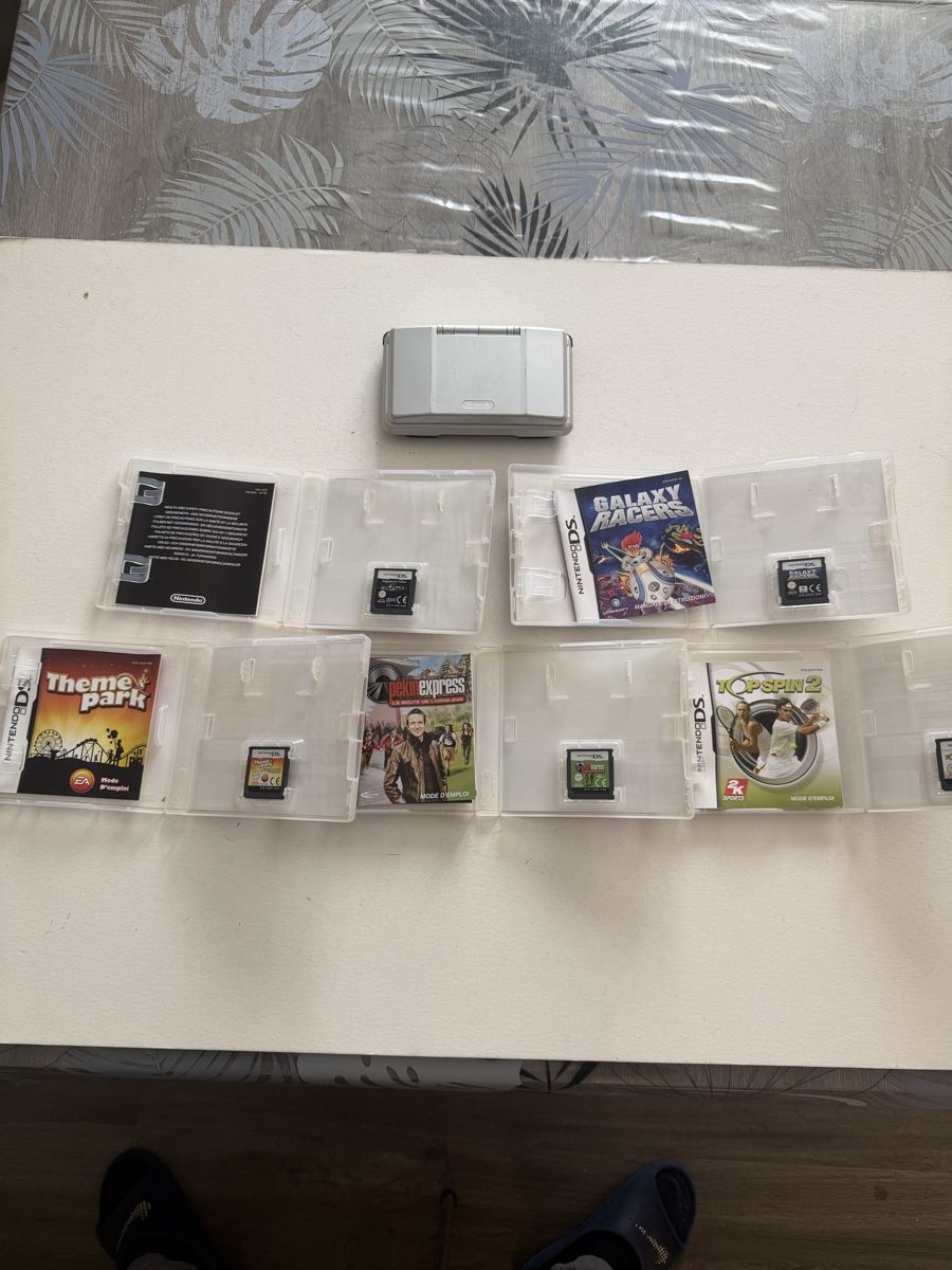 Nintendo Console: Nintendo DS Tank Silver + 5 jeux Nintendo – Usato da Genève venduto da sho_67qj 5