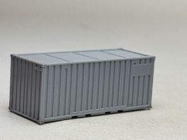 EB- 20 Ft. Container neutral grau