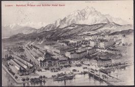 Luzern Bahnhof Pilatus Schiller Hotel Garni