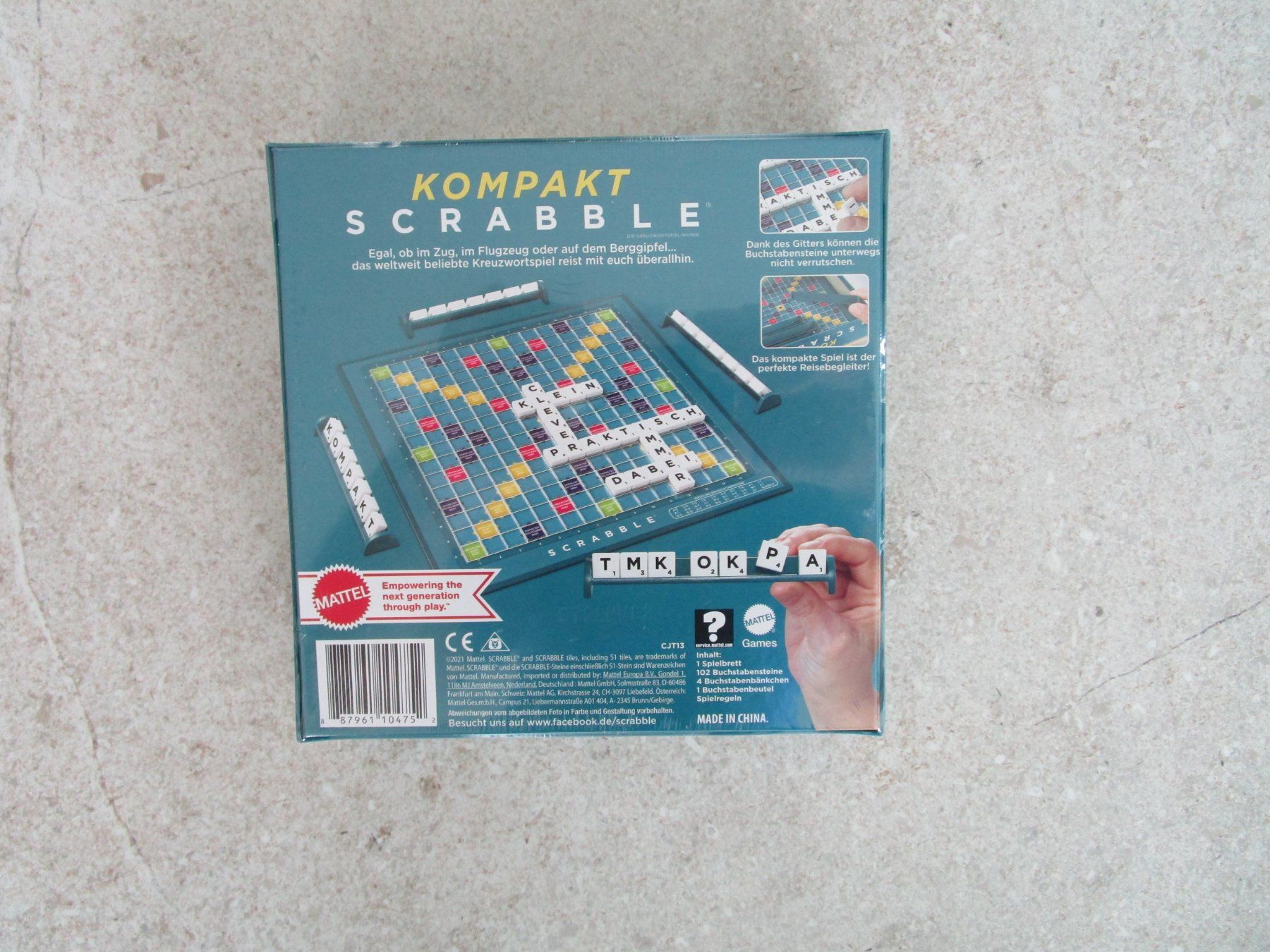 Mattel Giochi: Scrabble / Reisescrabble – Nuovo e nell'imballaggio originale da Grenchen venduto da Uhus15 1