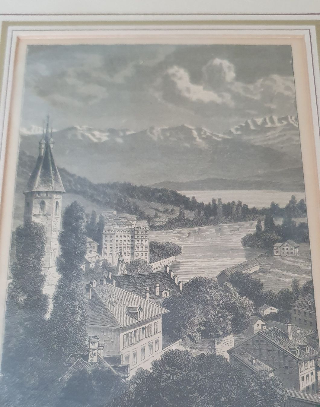Incisioni: Bild - Stich, Thun – Usato da Kreuzlingen venduto da Rschweiz1 3