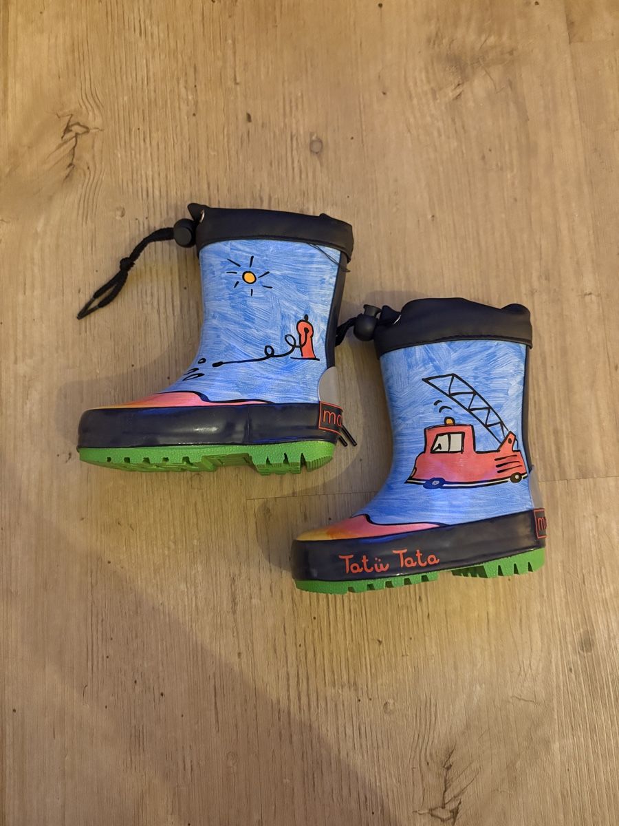 Schuhe für Jungen: Maximo Kinder Gummistiefel Feuerwehr – Neu (gemäss Beschreibung) aus Kaisten von lesada_2