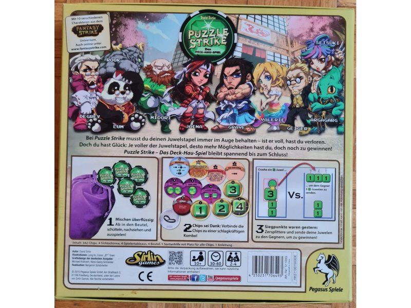 Giochi: Brettspiel "Puzzle Strike" – Usato da Zürich venduto da Desmond01 1