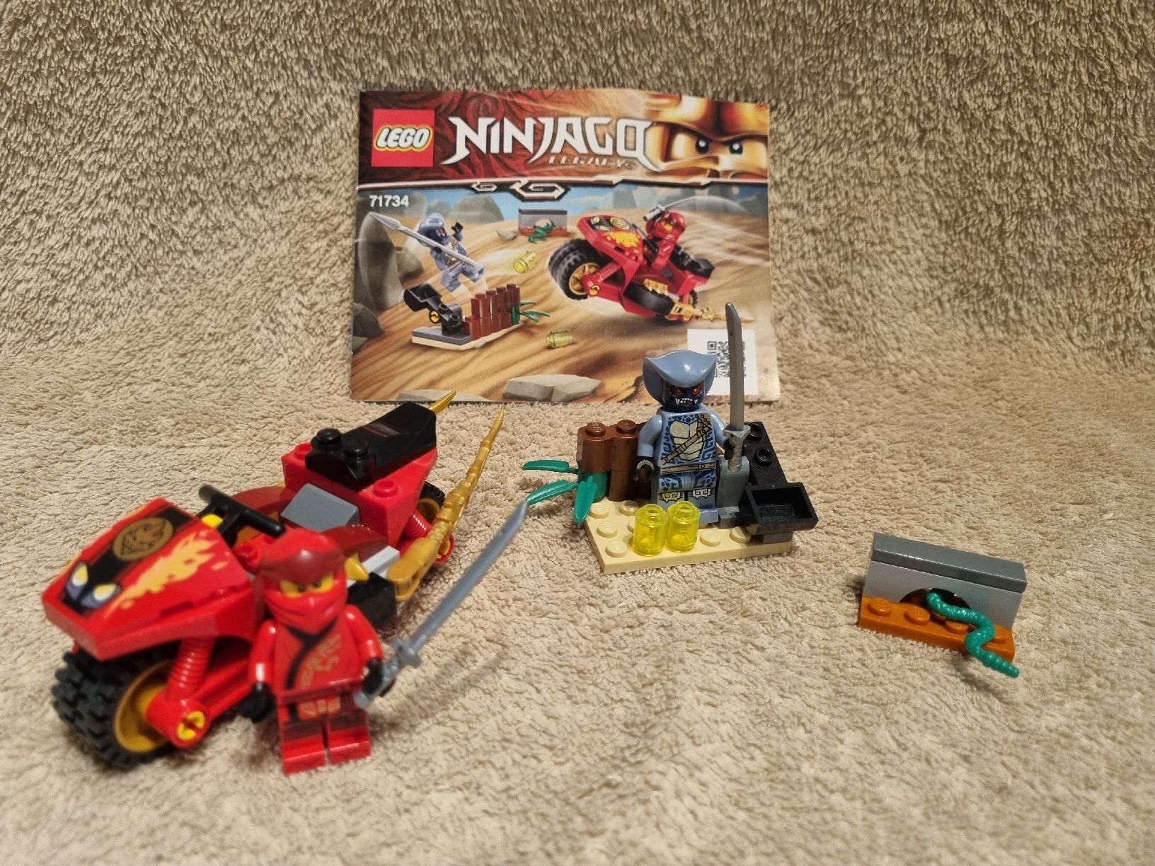 Lego Spielzeuge: Ninjago Kais Feuerbike – Gebraucht aus Rümlang von Franny93