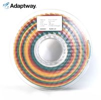 PLA Multicolor, 1.75 mm, 1 kg, Farbe: rainbow