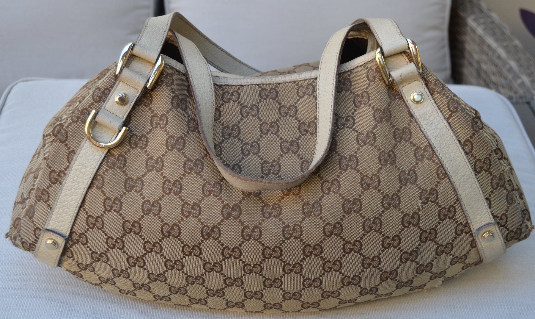 Gucci Borse da donna: Gucci GG Canvas Abbey Tasche / sac – Usato da Collonges venduto da arashee 2