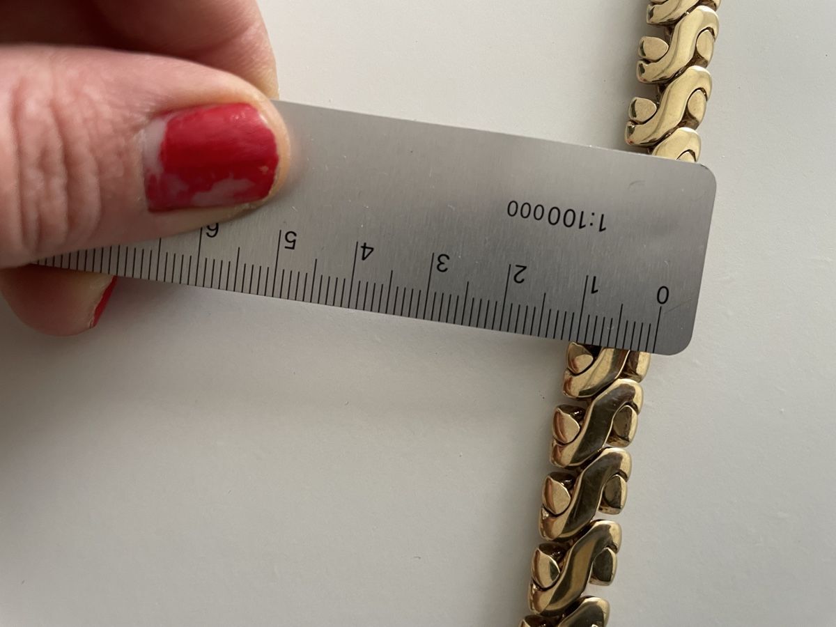 Ketten: Art Deco ancien collier serpent plaquer or   – Gebraucht aus Worben von benit.drn 7