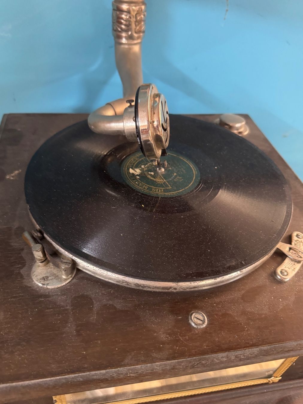 Plattenspieler: Alte Grammophon – Gebraucht aus Schlieren von Freundlich02 6
