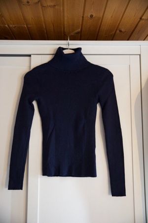 Langarmshirt Rollkragen Esprit Gr. S dunkelblau