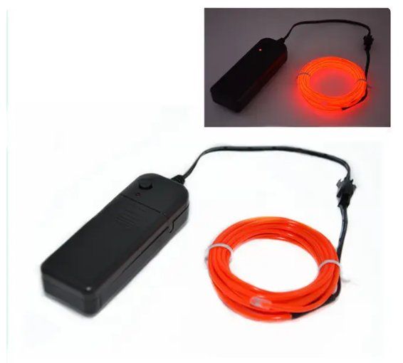 Lampade: LED Schnur Rot 3 Meter – Nuovo e nell'imballaggio originale da Kilchberg ZH venduto da Eaglebuy