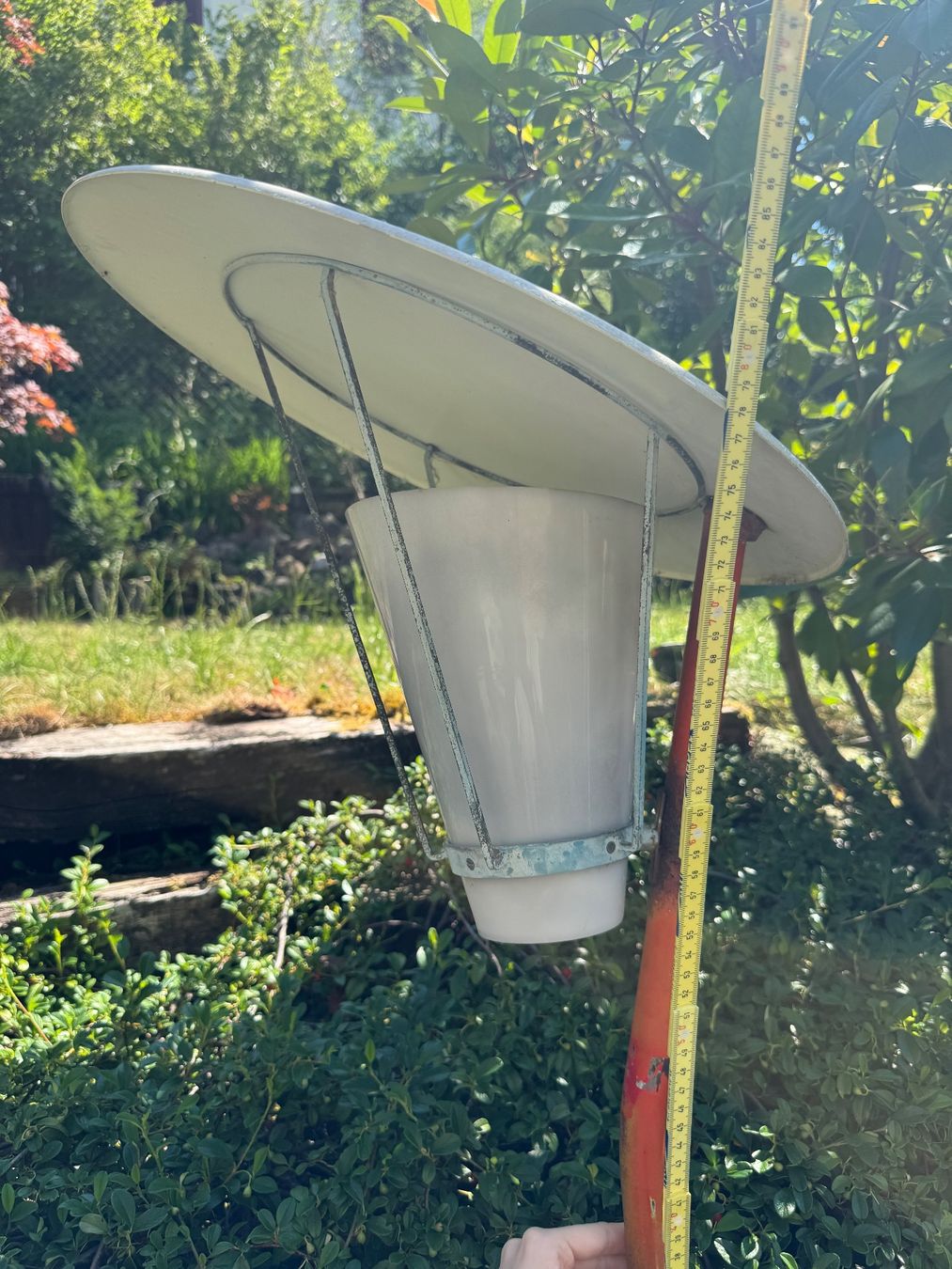 Lampade: Vintage-Aussenleuchte aus den 1950er oder 1960er Jahren – Usato da Zürich venduto da turicum2008 7