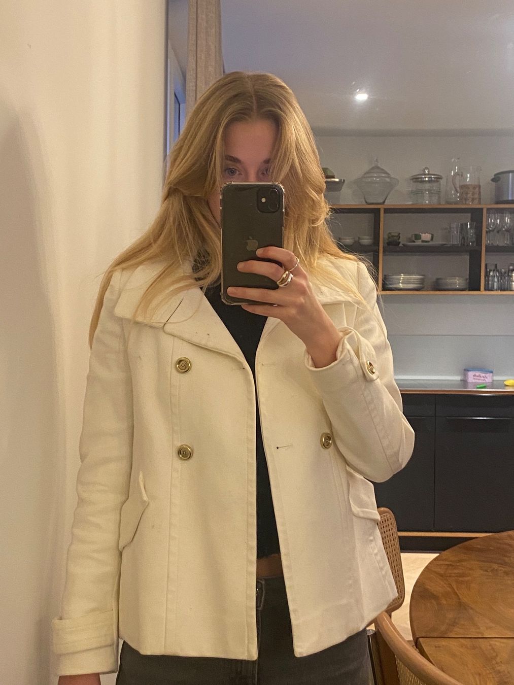 Juicy Couture Cappotti: Juicy couture weisser Halbmantel / Jacke – Nuovo (secondo la descrizione) da Zürich venduto da nadine_elle