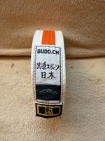 Weiß-Orange Gurt Judo, Ji-Jitsu, Karate, ect. 240cm Budo.ch