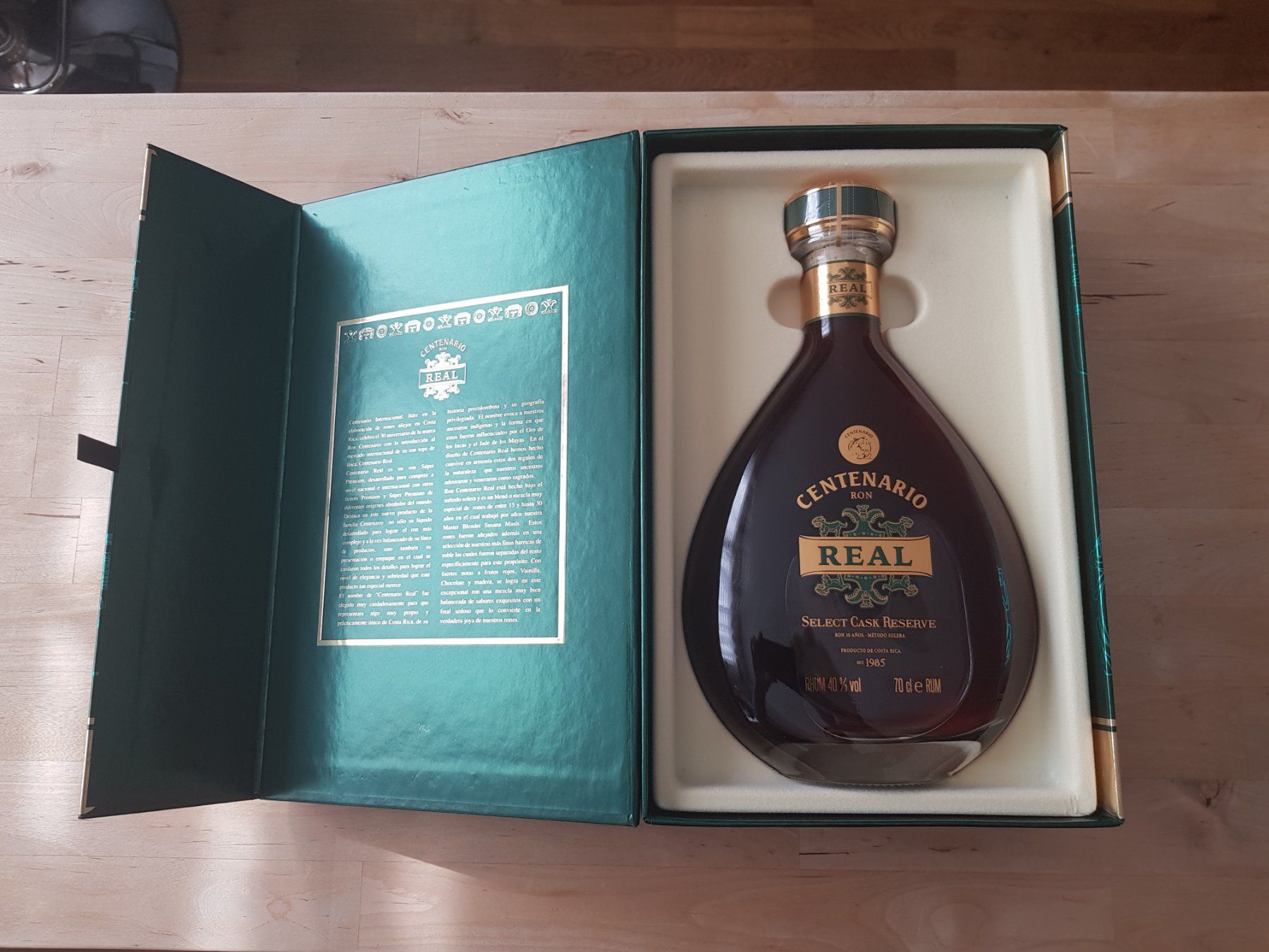 Spirituosen: Centenario Real Rum 70 cl – Neu und originalverpackt aus Basel von Deko1 2