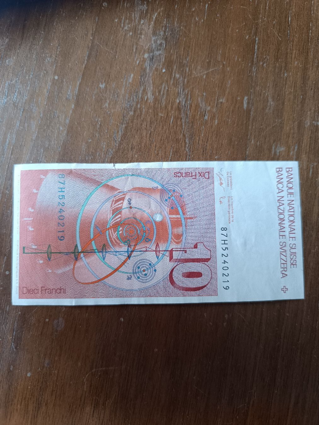Banconote: 10 franken banknote – Usato da Basel venduto da Lebschig 1