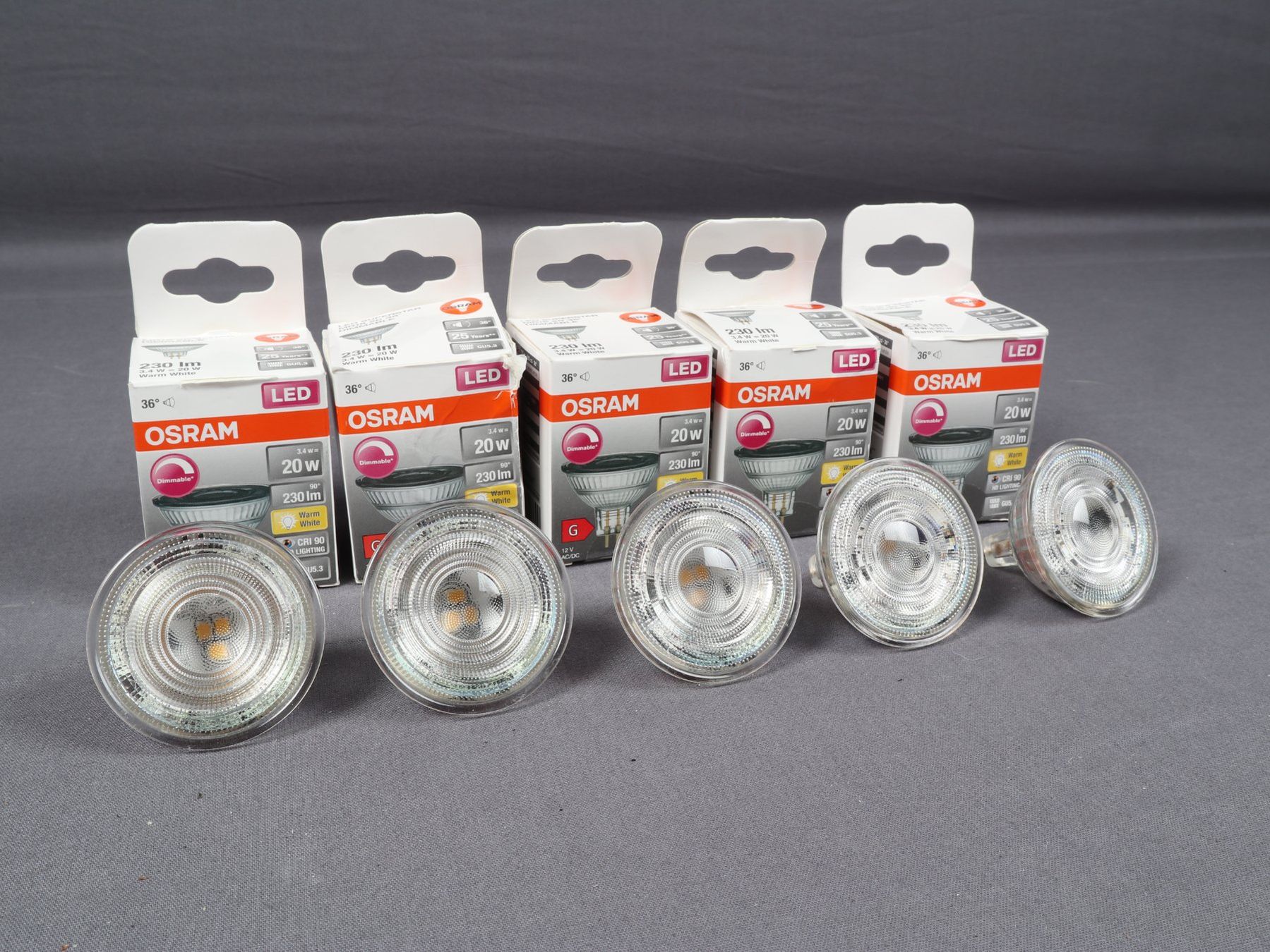 Osram Lampade: OSRAM LED 20W Warm White Dimmbar – Nuovo (secondo la descrizione) da Steinen venduto da Restwert_Steinen 2