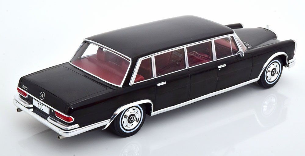 MCG 1/18 DIECAST 1969 MERCEDES BENZ 600 LWB PULLMAN (W100) IN BLACK MCG18187