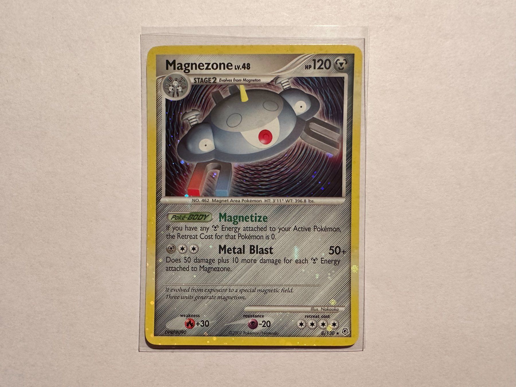 Pokémon Sammelbilder & Trading cards: Magnezone holo bleed Diamond & Pearl Base EN – Gebraucht aus Hagendorn von Pokecollectorch