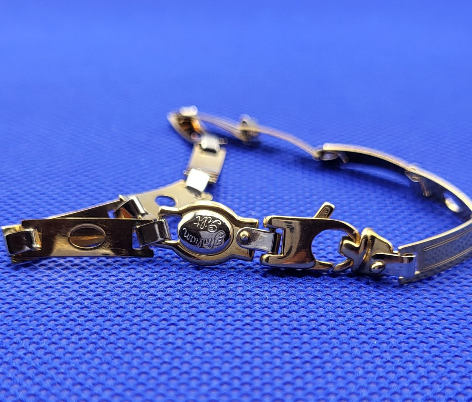 Bracciali & Braccialetti: 18 karat 750 Bicolor Gold Armband – Usato da Wald ZH venduto da Aniade 5