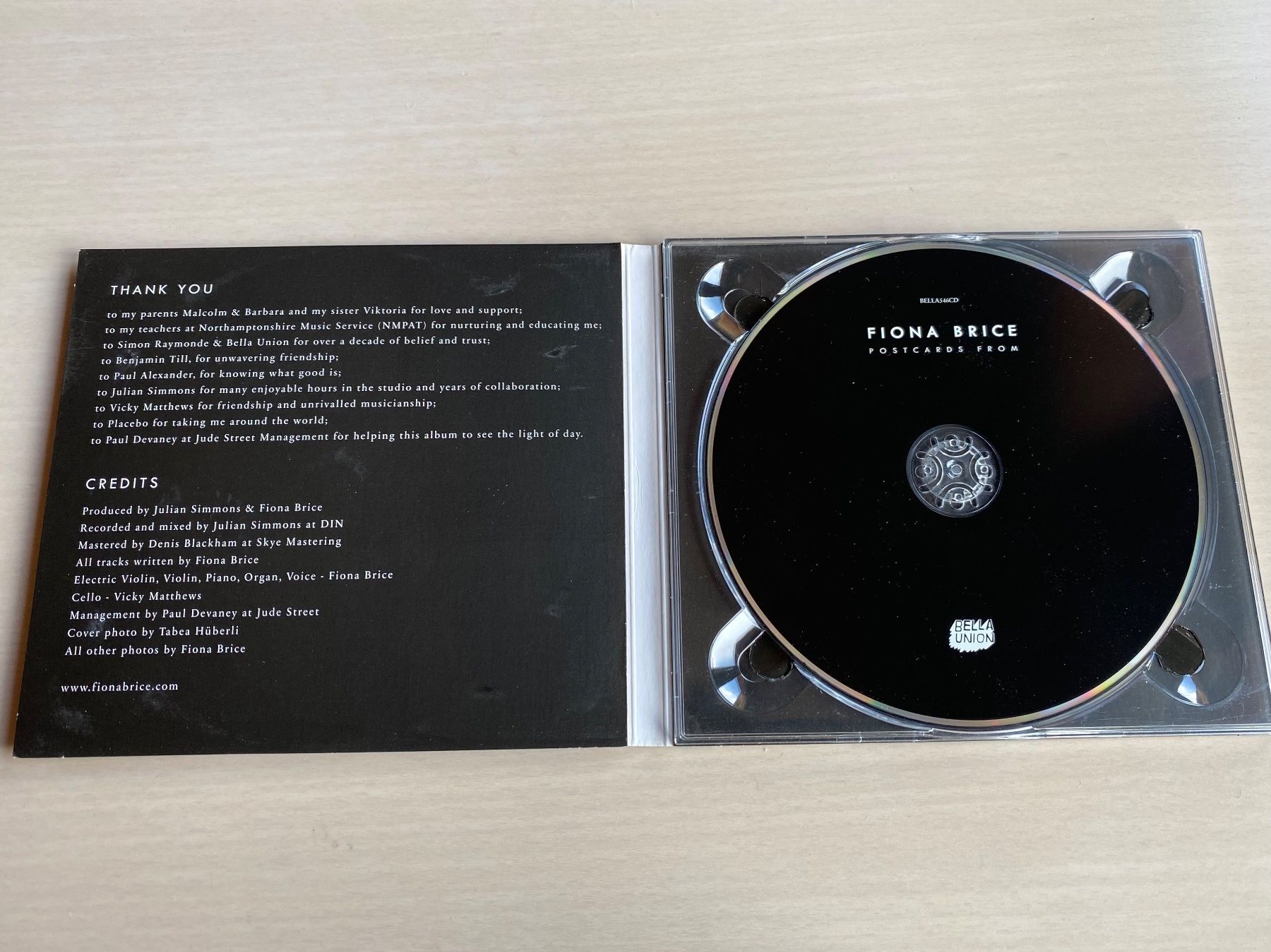 CDs: Fiona Brice - Postcards From – Gebraucht aus Oberried Brienz von Chyara 2