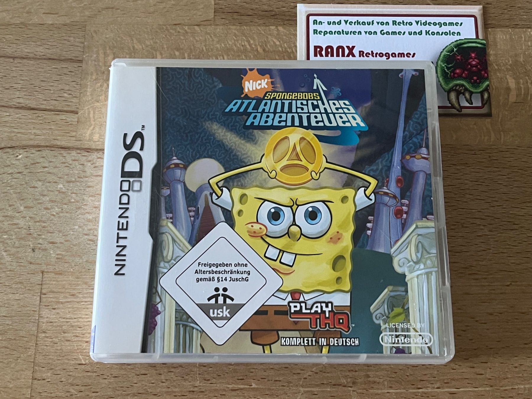 Nintendo Giochi: Spongebob Atlantisches Abenteuer, Nintendo DS – Usato da Thalwil venduto da ranx