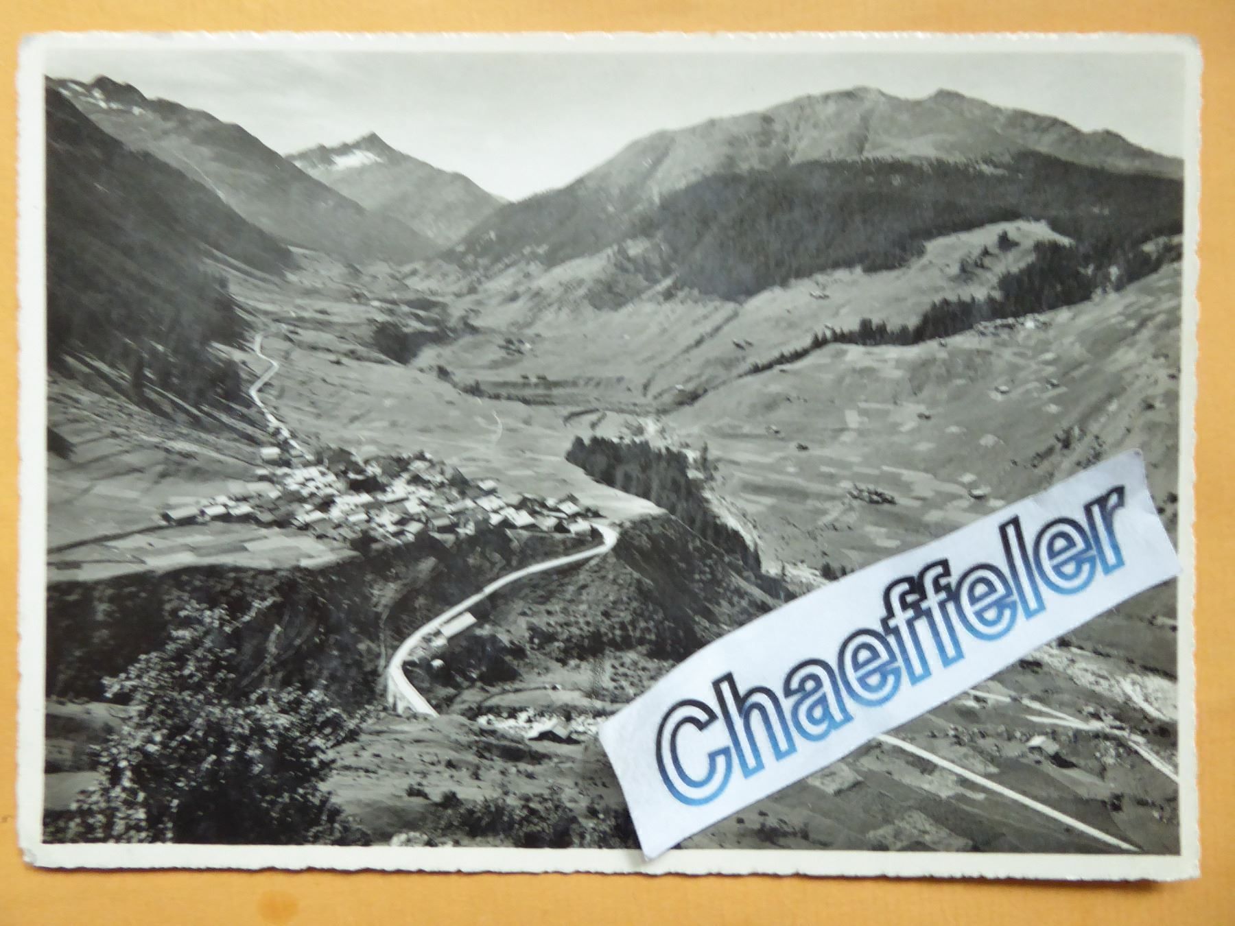 Ansichtskarten: Curaglia mit Piz Vallatscha – Neu (gemäss Beschreibung) aus Zürich von Chaeffeler