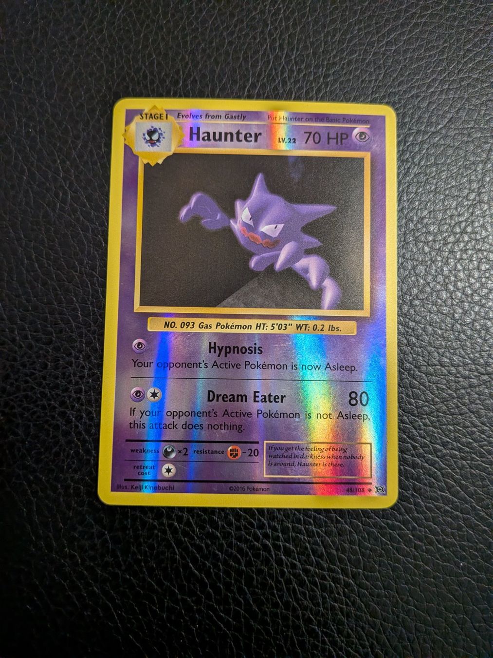 Pokémon Carte collezionabili: Evolutions Haunter reverse 48/108 Ab 1 – Usato da Paradiso venduto da Pkmn10