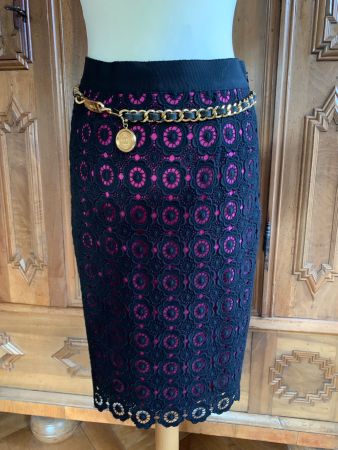 MOSCHINO Spitzenrock - Baumwolle Gr. 42IT  wie Neu NP: 600,-