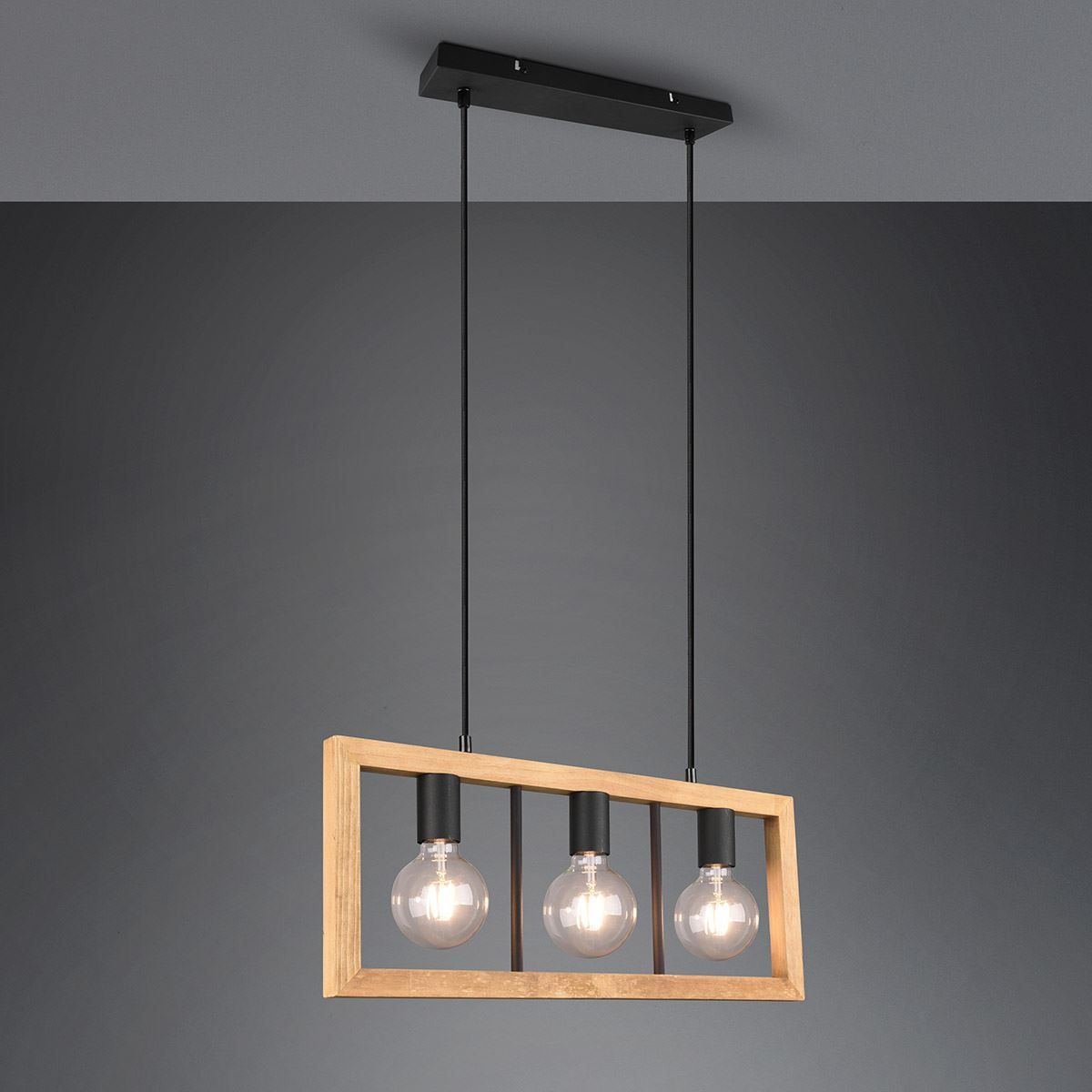 Lampadari & plafoniere: Pendelleuchte, 60 cm x 8 cm, 3 Strahler – Nuovo (secondo la descrizione) da Kreuzlingen venduto da Smart-Light