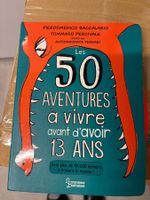 Livre jeune - 50 aventures à vivre avant d'avoir 13 ans