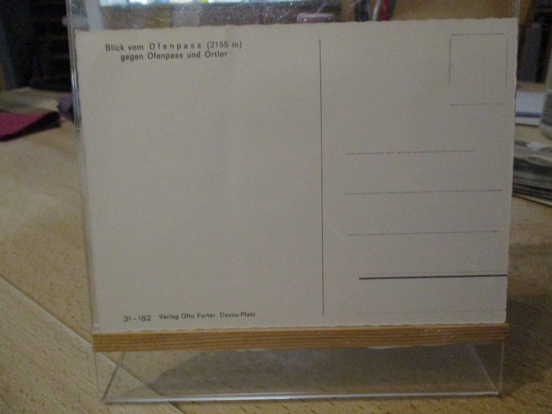 Cartoline postali: Ofenpass Ortler Postkarte  2 – Usato da Felsberg venduto da sanwill 1