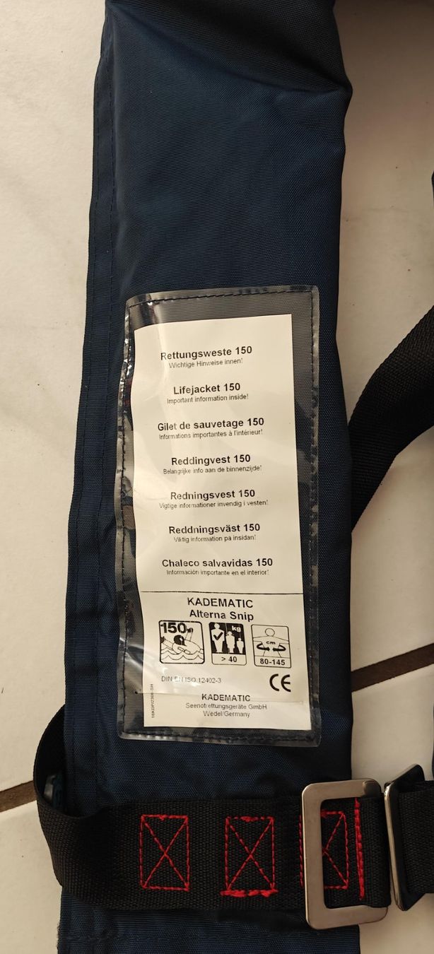 Schwimmwesten: Schwimmweste Kadematic 150N – Gebraucht aus Kriegstetten von Manitu54 1