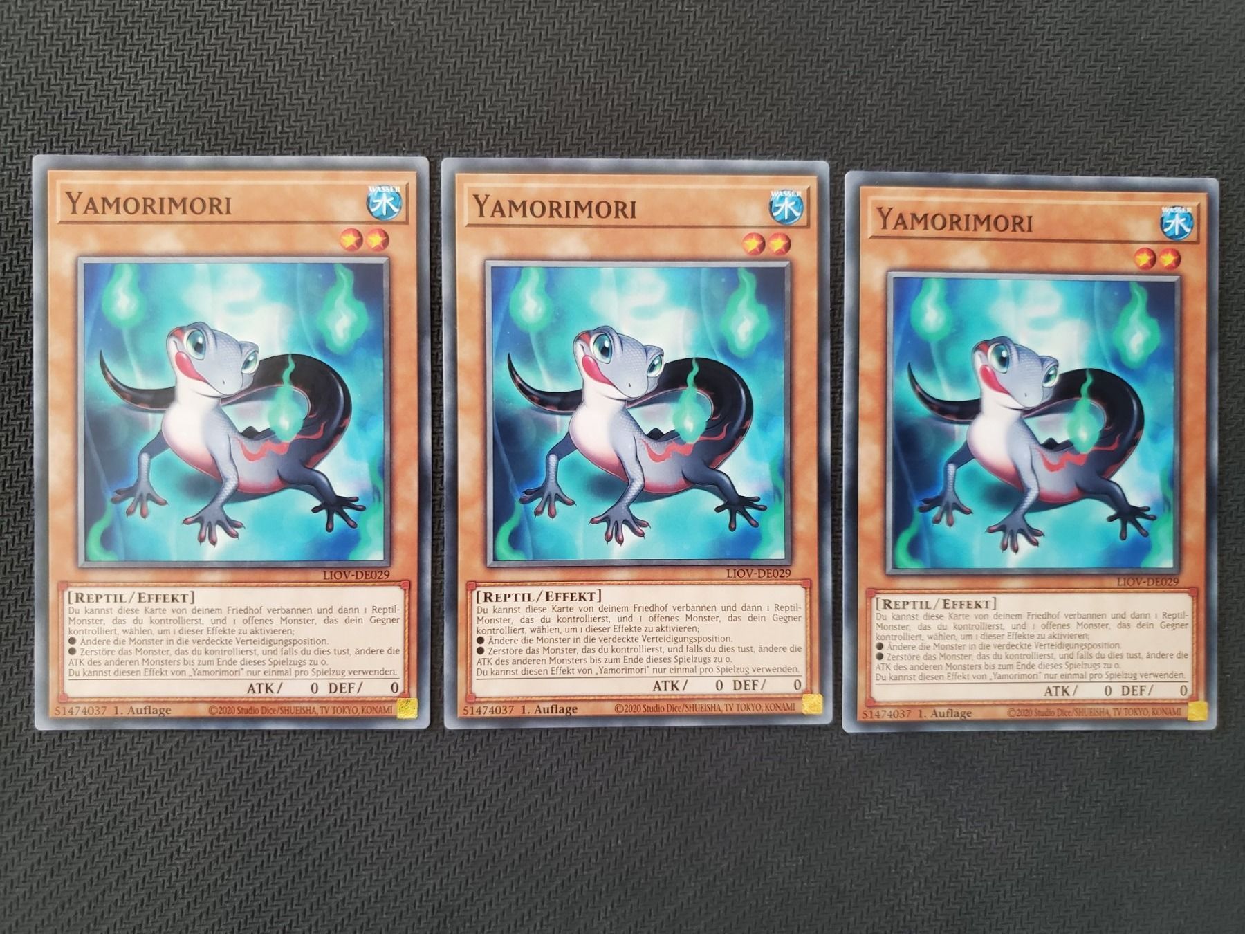 Yugioh Carte collezionabili: Yugioh Yamorimori x 3 – Nuovo (secondo la descrizione) da Opfikon venduto da Steins_Siedlung