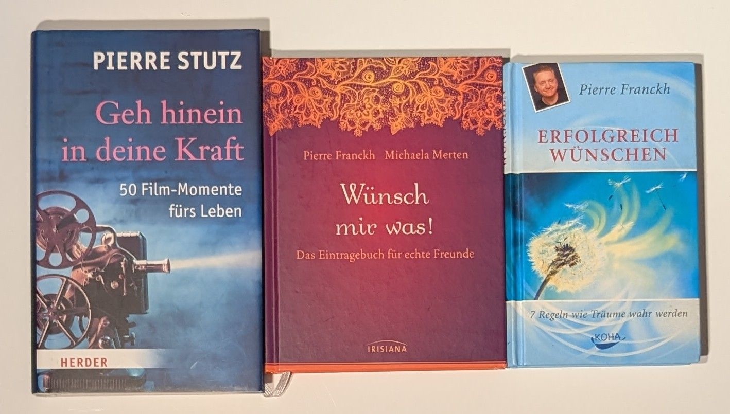 Bücher: 3 Bücher von Pierre Stutz – Neu (gemäss Beschreibung) aus Wängi von ABIZONE-86