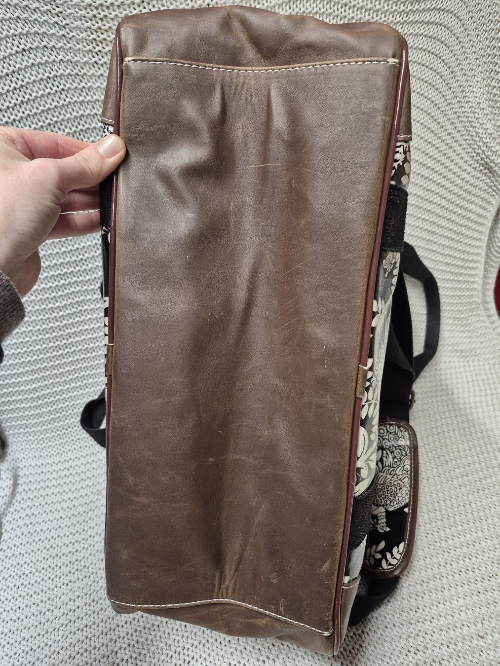 Tulip Borse da donna: Tulip grosse Tasche schwarz-weiss – Usato da Merligen venduto da muss_haben 4