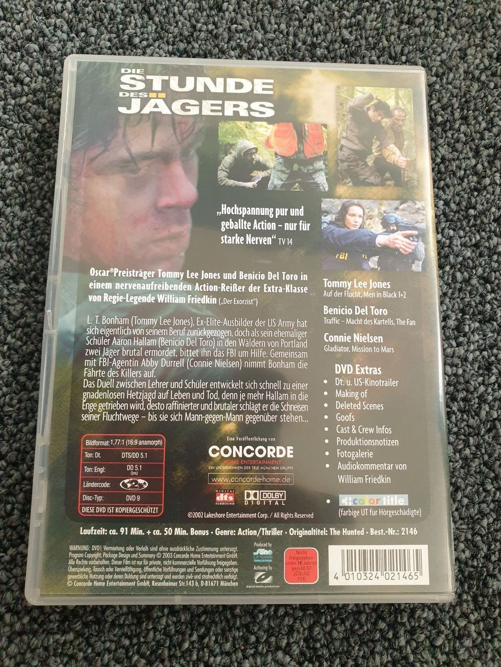 Tutti i DVDs: DIE STUNDE DES JÄGERS(4159) – Usato da Ruswil venduto da Ruck.Zuck. 1