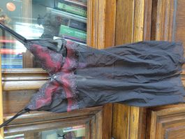 Sensuale sottoveste nera e rossa, nuova e con etichetta, S