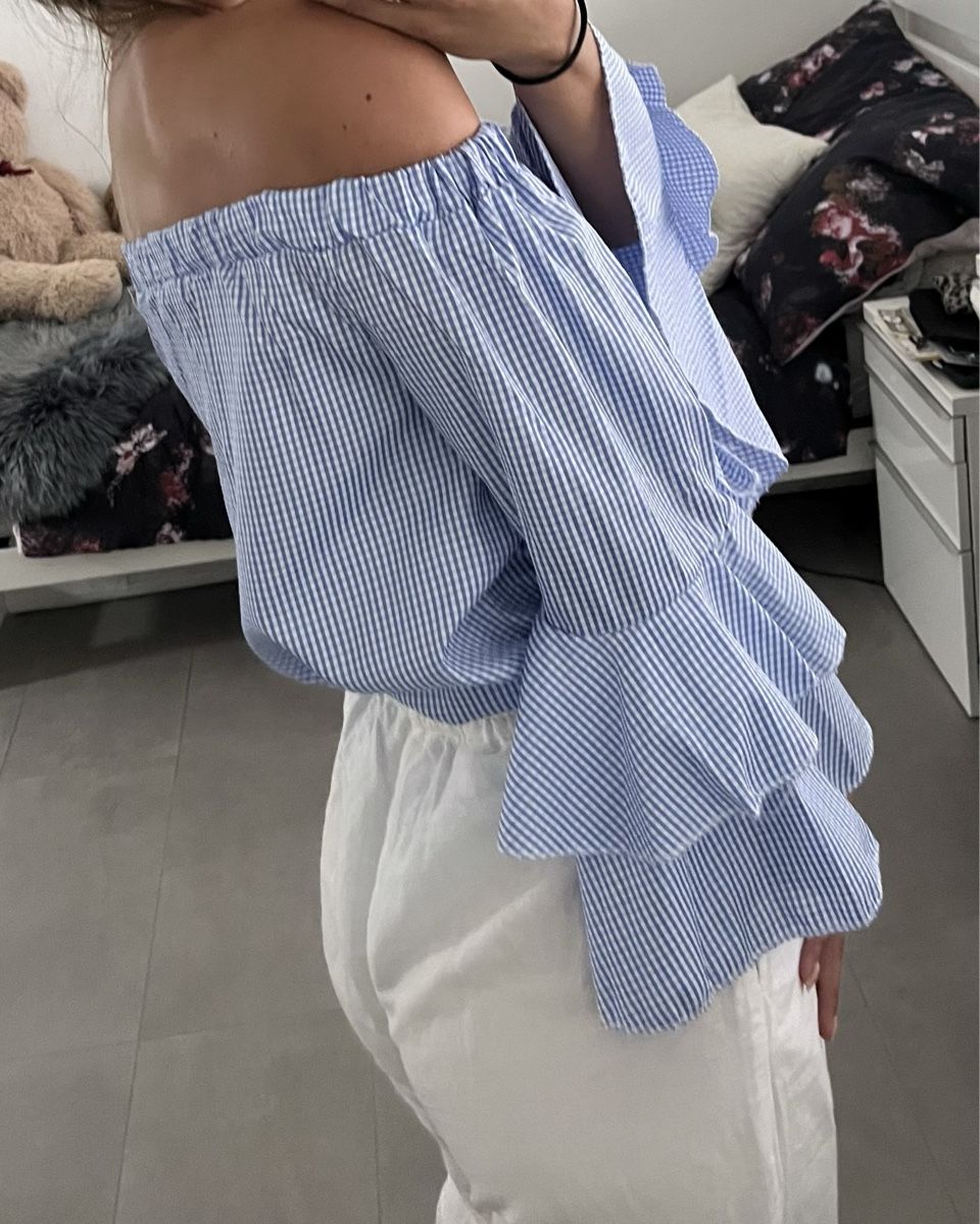 Zara Chemisiers: Chemise d’été bleu taille S/M – Neuf (Voir description) à Aigle par sow_m7gm 4