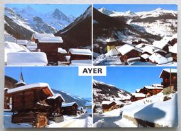 Le village d' Ayer, Val d' Anniviers