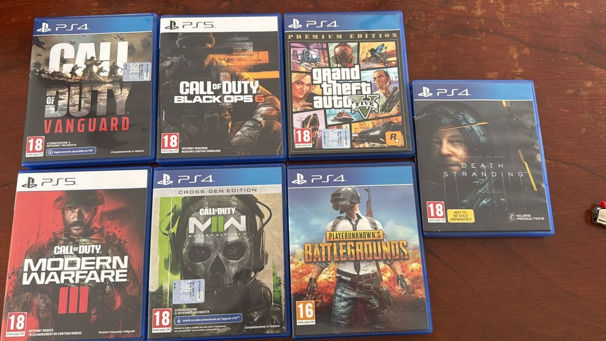 Sony Console: PS5 + giochi – Usato da Cadenazzo venduto da cas_9xxz 4