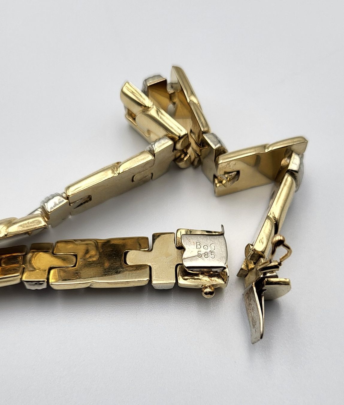 Armbänder & -reifen: Gold 585 Bicolor Armband – Gebraucht aus Wald ZH von Aniade 5