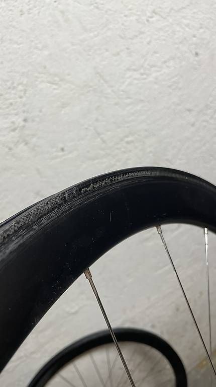 Pneumatici & Ruote complete: Carbon Laufradsatz FLO 45 – Usato da Zürich venduto da nikoch01 4